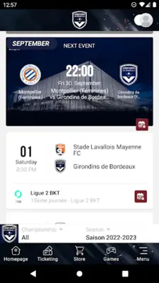 Girondins Officiel android App screenshot 3